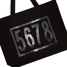 Load image into Gallery viewer, 5-6-7-8 Silver Sequin Dance Bag