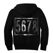 Load image into Gallery viewer, 5-6-7-8 Silver Sequin Dance Hoodie
