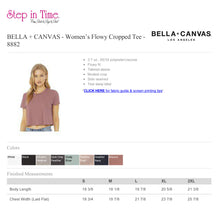 Load image into Gallery viewer, Flowy Cropped Tee - WOMENS