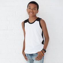 Load image into Gallery viewer, Contrast Back Tank Top - YOUTH
