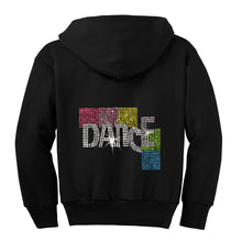 Load image into Gallery viewer, Color Block Bling Dance Hoodie